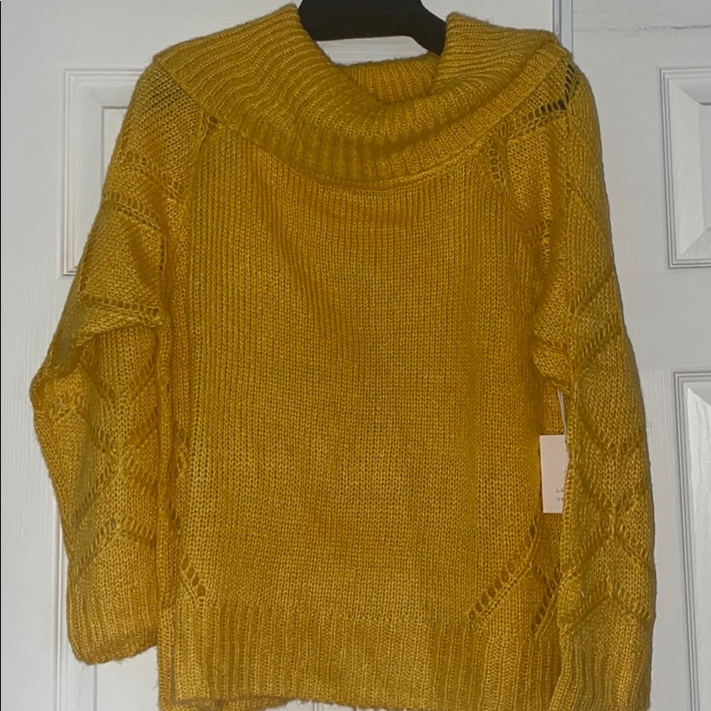 Yellow sweater